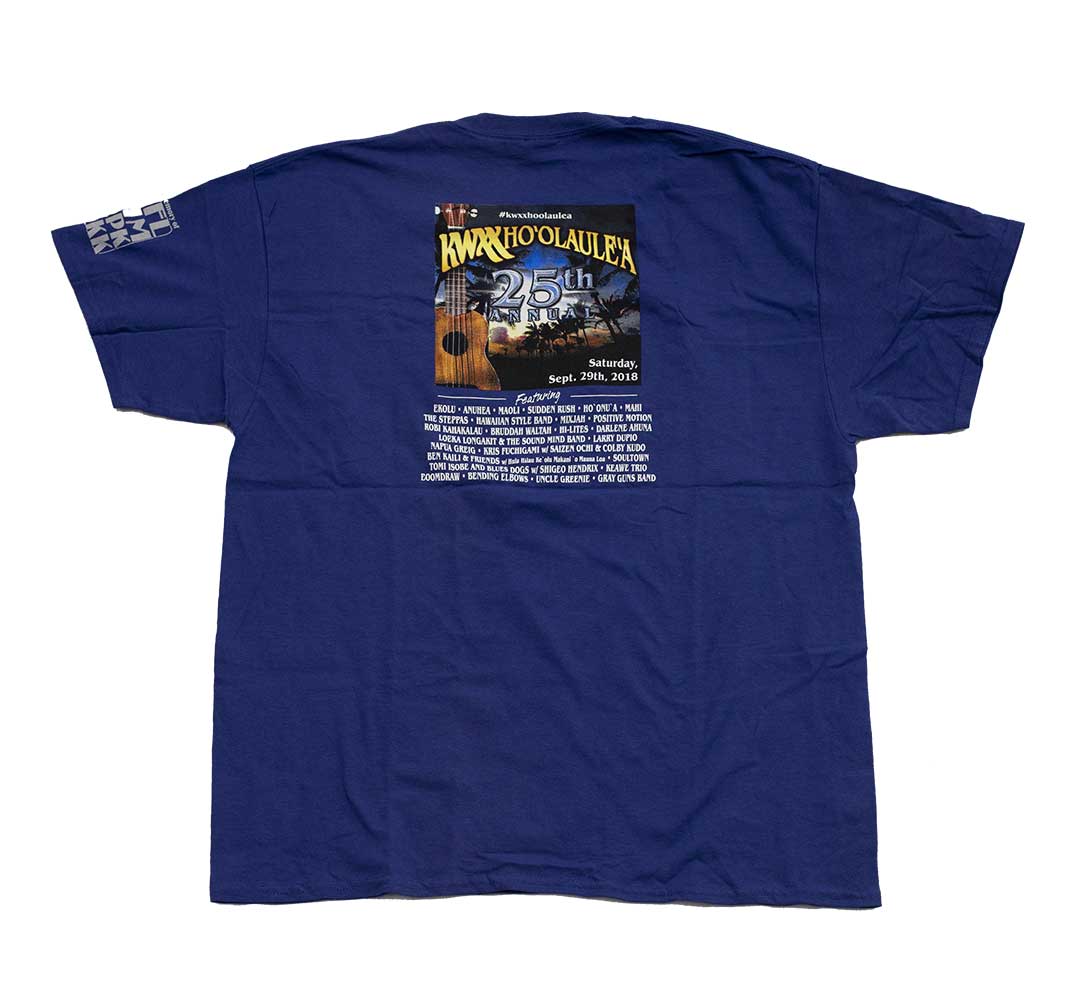 25th Annual KWXX Ho'olaule'a Shirt (2018)