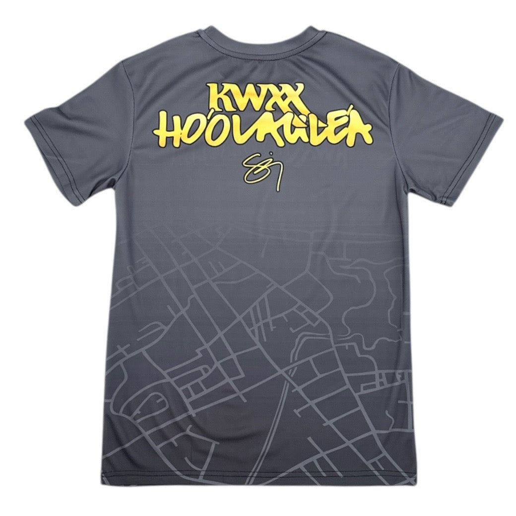 Sig Zane x KWXX Ho'olaule'a Hilo One - Black/Gray Short Sleeve