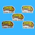 KWXX vinyl sticker 5-pack